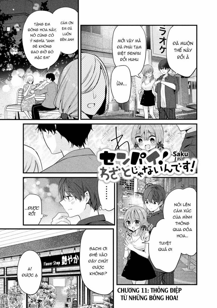 Senpai! Em Không Cố Ý Đâu! 11 trang 3