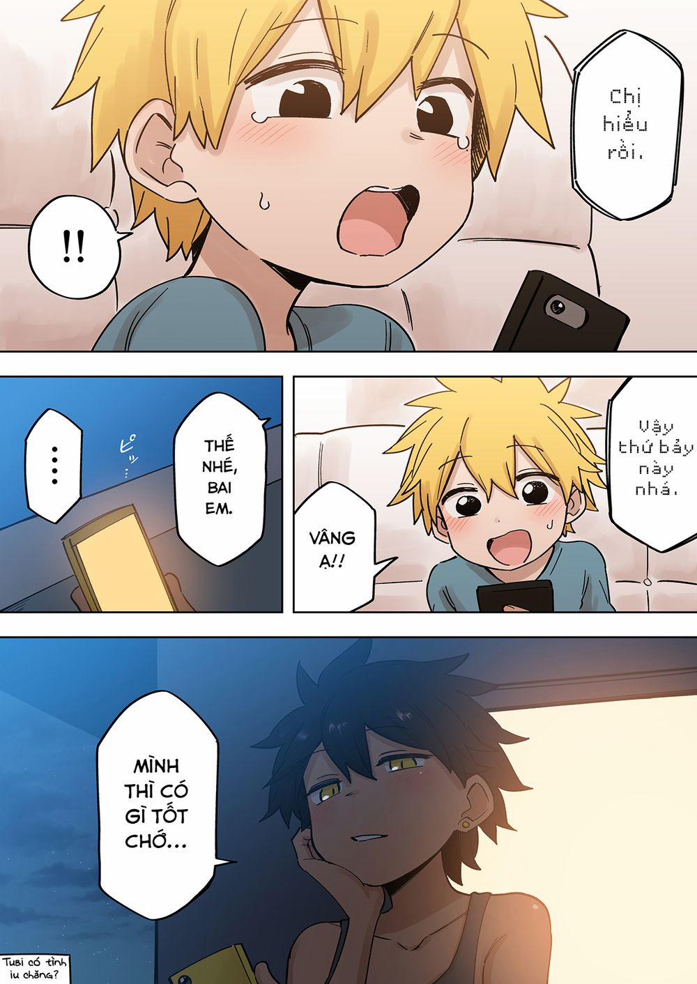 Senpai Ga Urusai Kouhai No Hanashi 157 trang 4