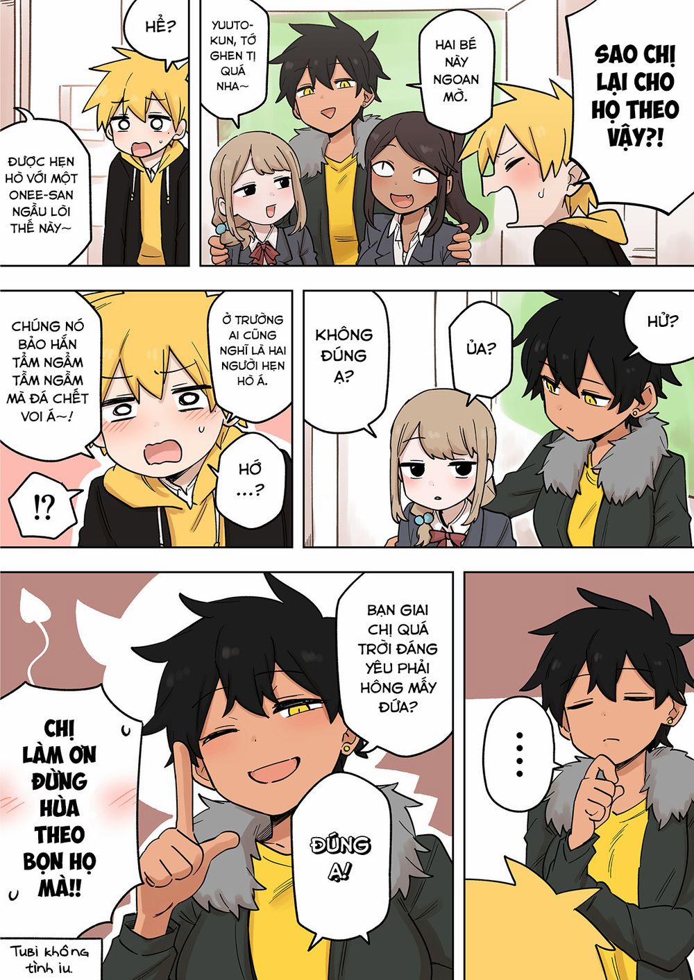 Senpai Ga Urusai Kouhai No Hanashi 171 trang 4