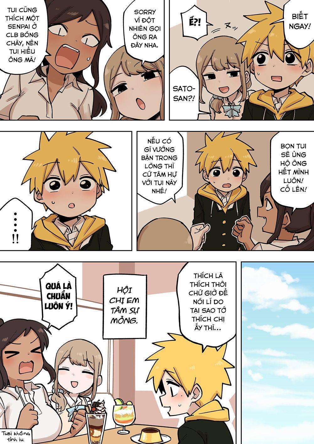 Senpai Ga Urusai Kouhai No Hanashi 179 trang 4