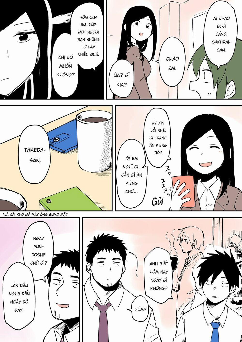 Senpai Ga Urusai Kouhai No Hanashi 21 trang 1