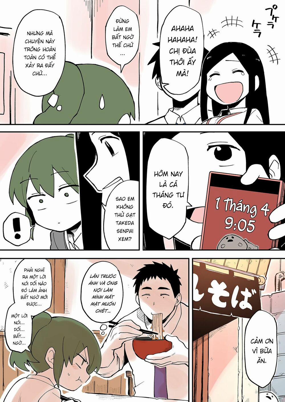 Senpai Ga Urusai Kouhai No Hanashi 27 trang 1
