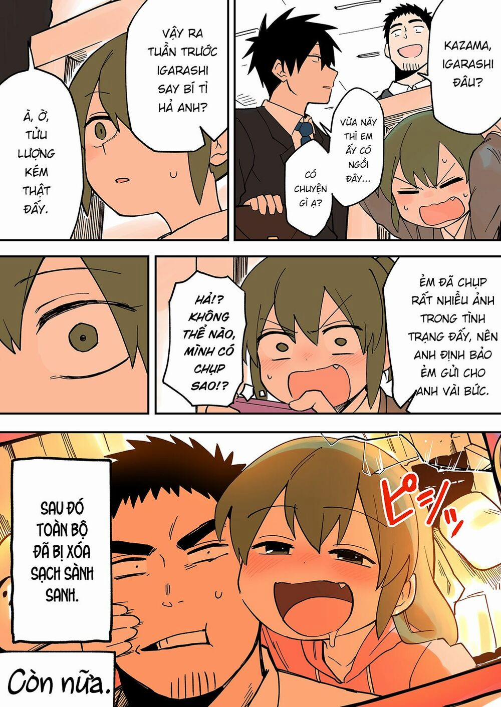 Senpai Ga Urusai Kouhai No Hanashi 33 trang 3