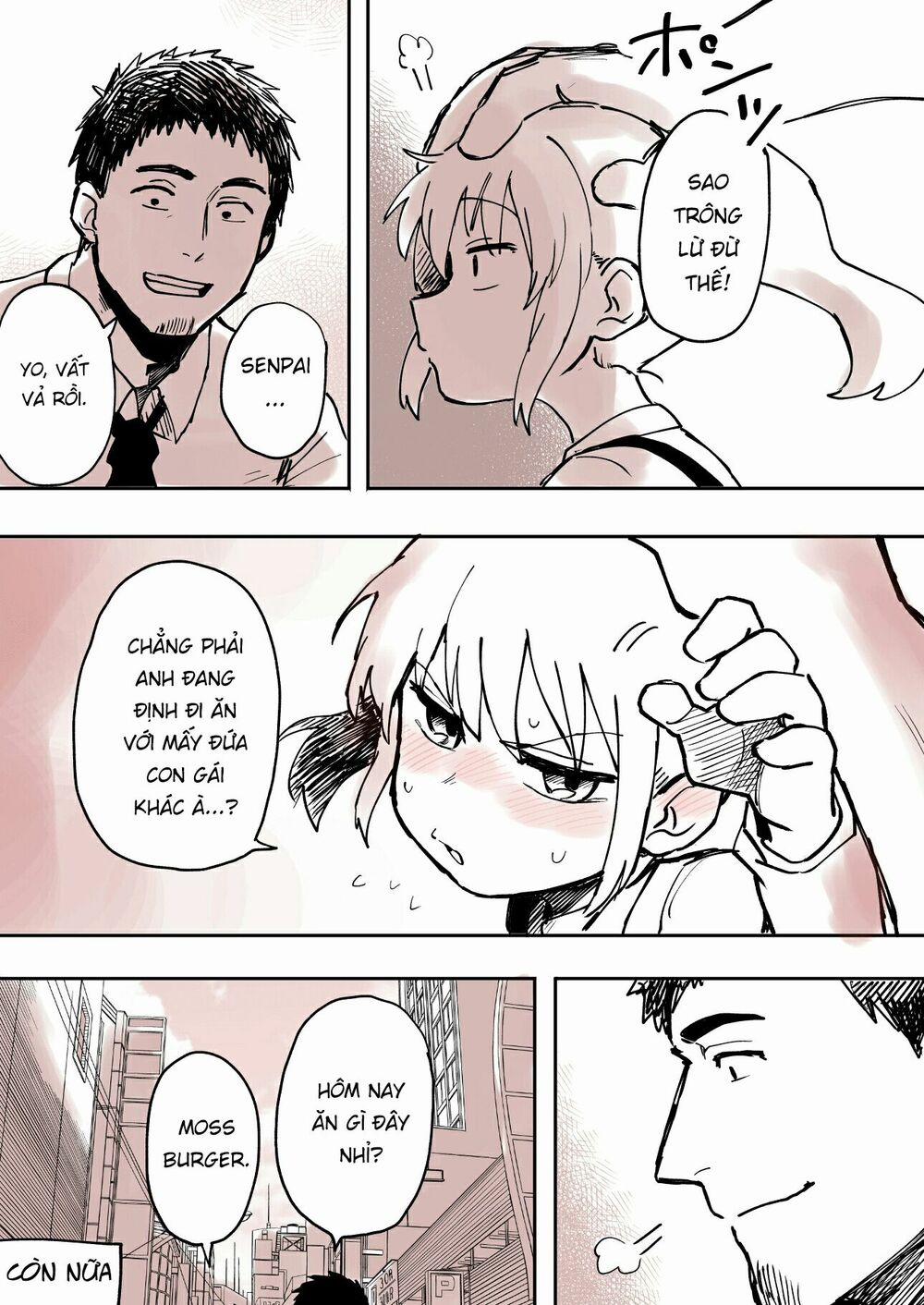 Senpai Ga Urusai Kouhai No Hanashi 4 trang 3