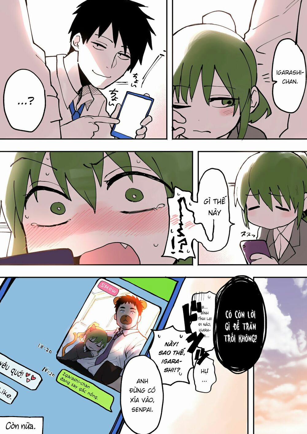 Senpai Ga Urusai Kouhai No Hanashi 6 trang 3