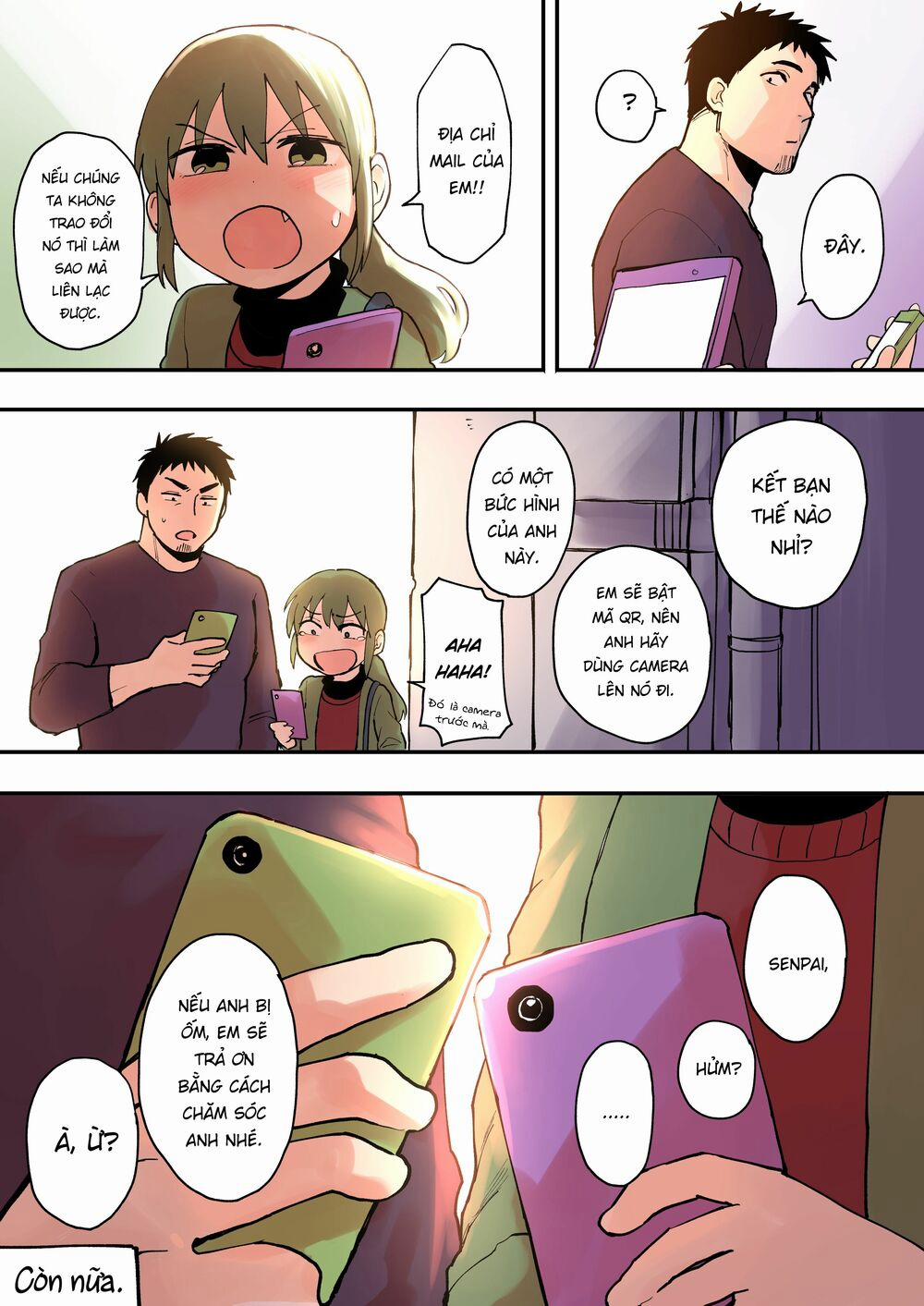 Senpai Ga Urusai Kouhai No Hanashi 8 trang 3