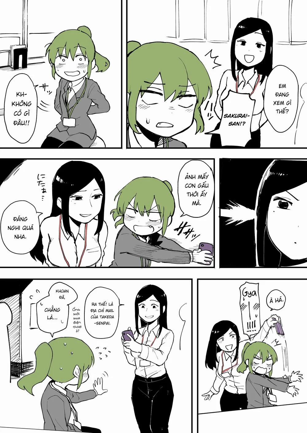 Senpai Ga Urusai Kouhai No Hanashi 9 trang 1