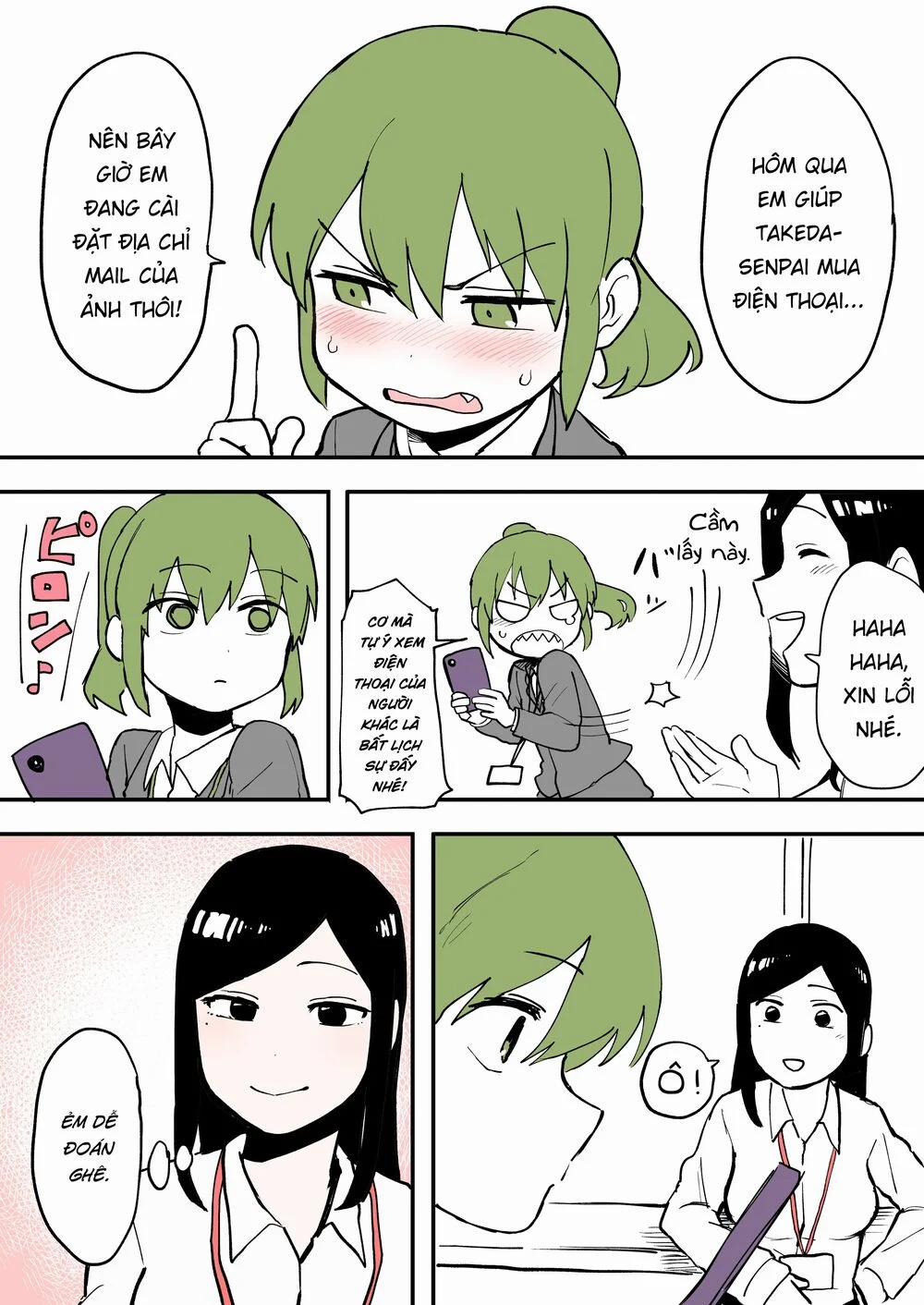 Senpai Ga Urusai Kouhai No Hanashi 9 trang 2