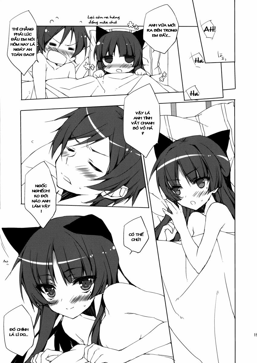 Senpai, Kuroneko desu. (Ore No Imouto Ga Konna Ni Kawaii Wake Ga Nai) Oneshot trang 17