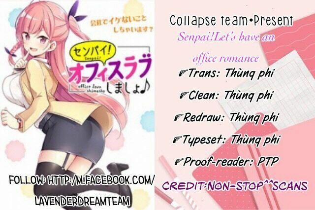 Senpai! Let's Have An Office Romance 1 trang 0