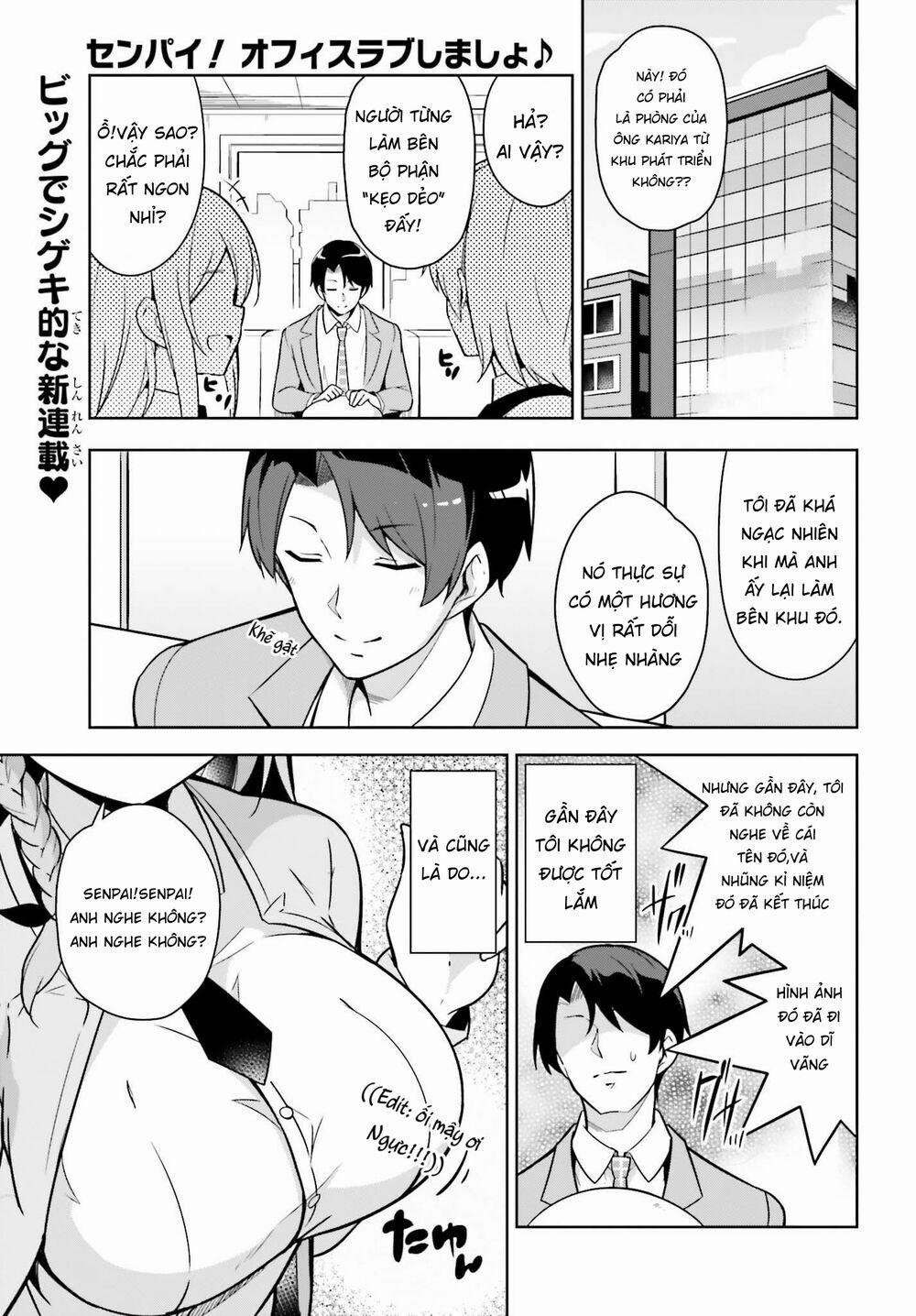 Senpai! Let's Have An Office Romance 1 trang 2