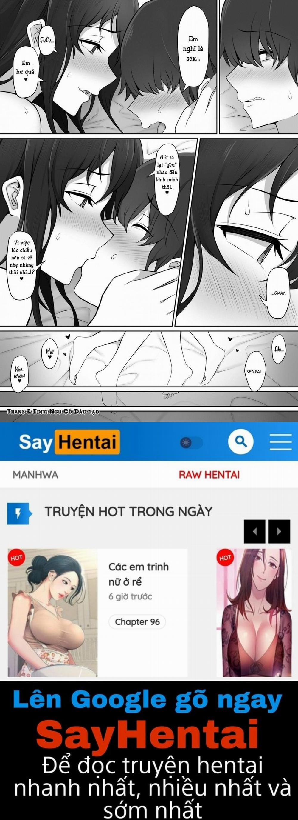 Senpai Mà Tôi Crush Dẫn Tôi Về Nhà Sau Giờ Học 2 trang 28