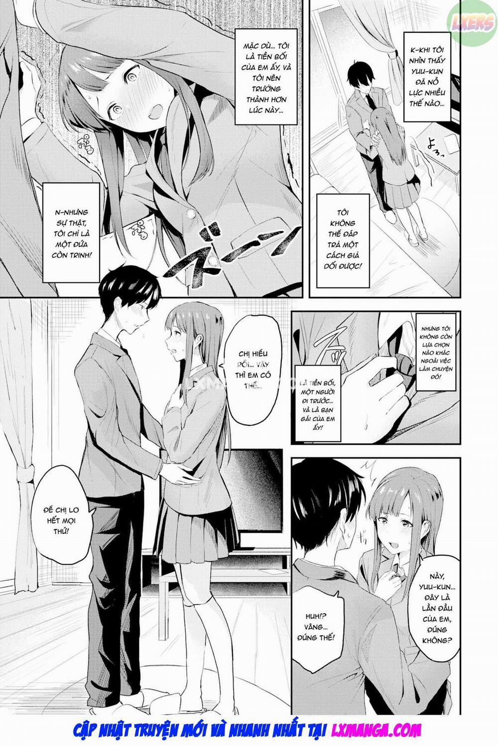 Senpai ni Omakase...!? Oneshot trang 3
