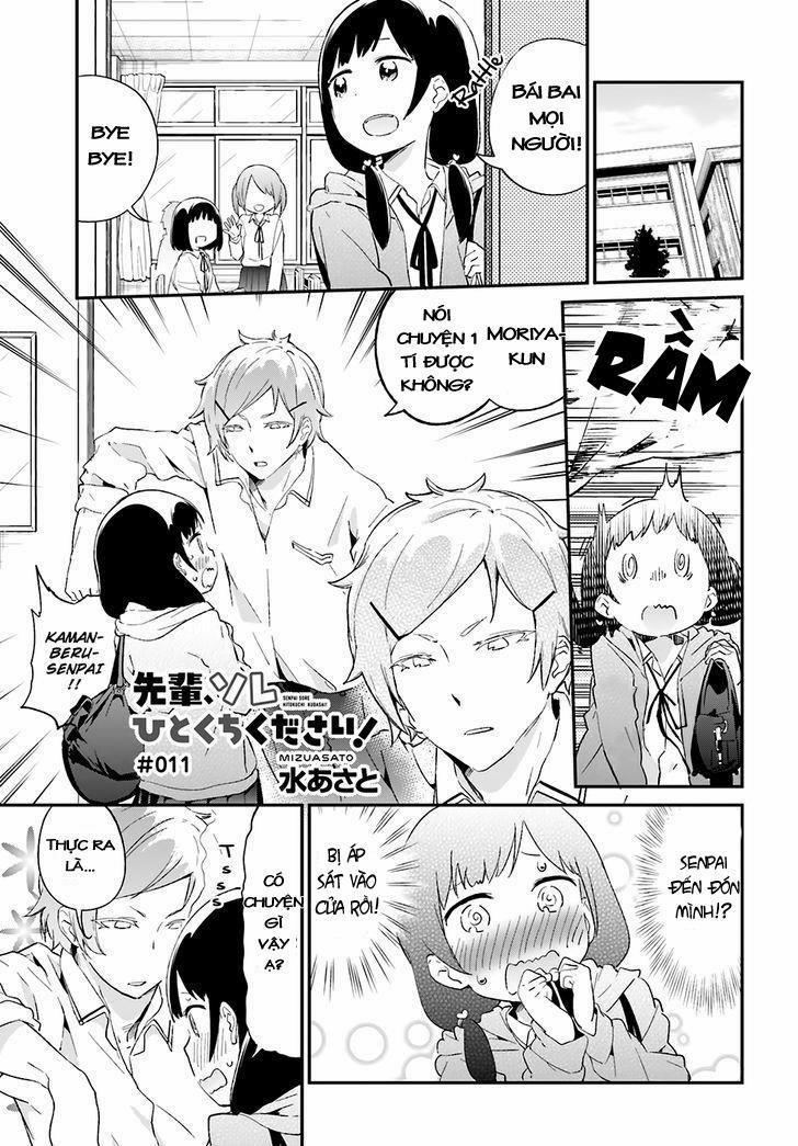 Senpai, Sore Hitokuchi Kudasai! 11 trang 2