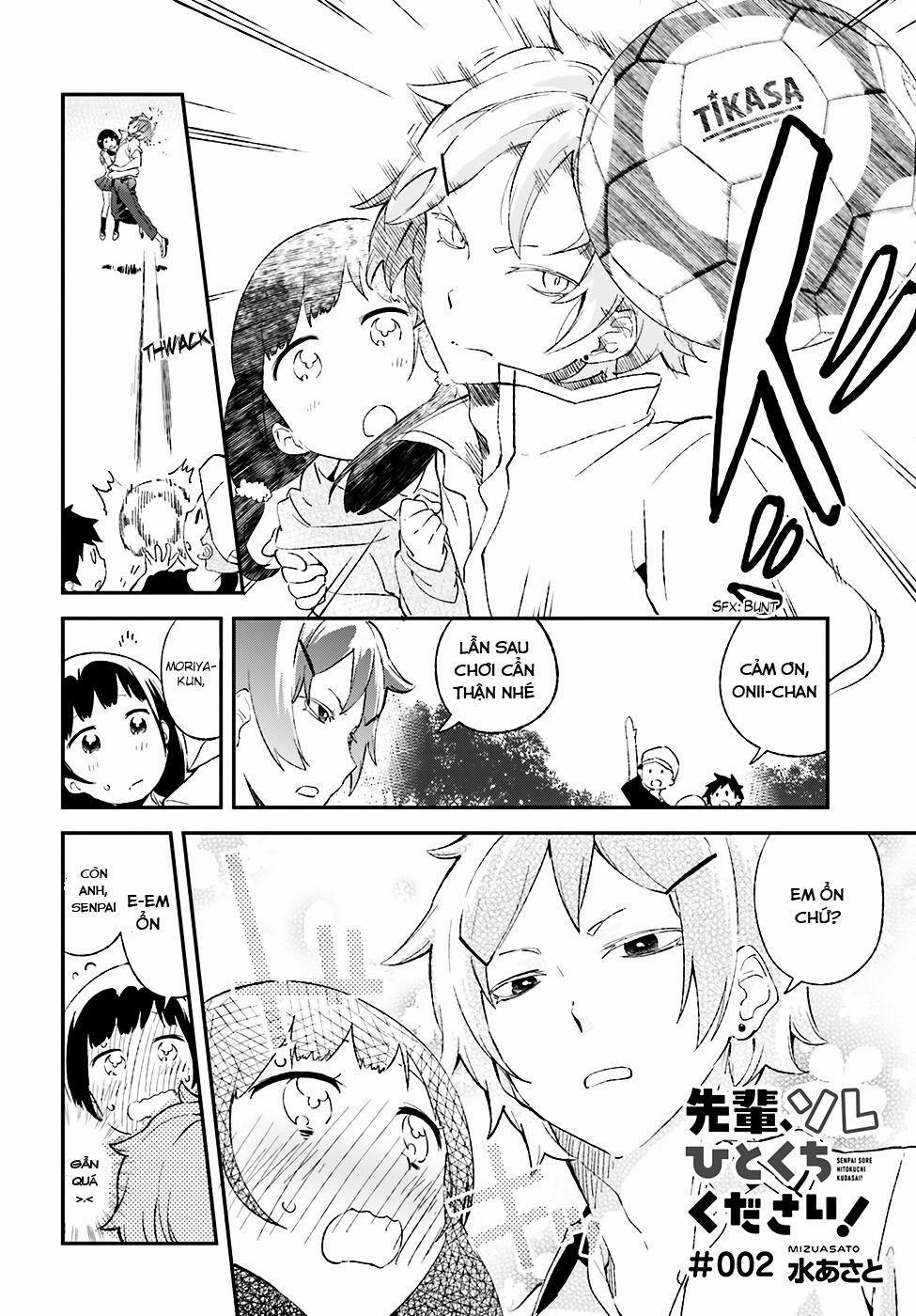 Senpai, Sore Hitokuchi Kudasai! 2 trang 1