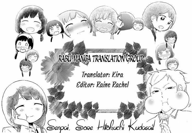 Senpai, Sore Hitokuchi Kudasai! 28 trang 0