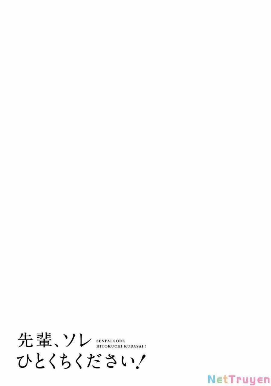Senpai, Sore Hitokuchi Kudasai! 32 trang 18