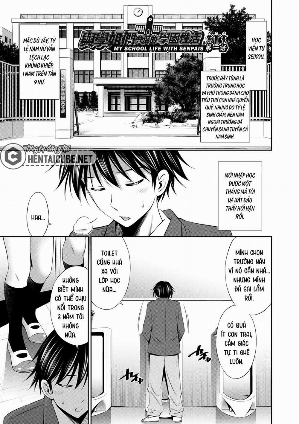 Senpai-tachi to no Gakuen Seikatsu 1 trang 8