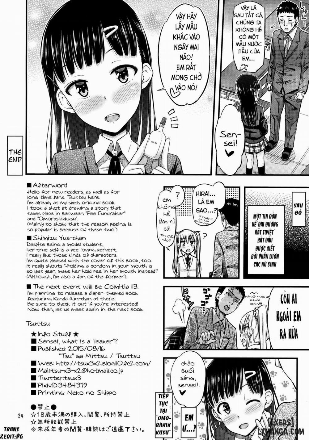 Sense-, Honyorer tte Nan desu ka Oneshot trang 24
