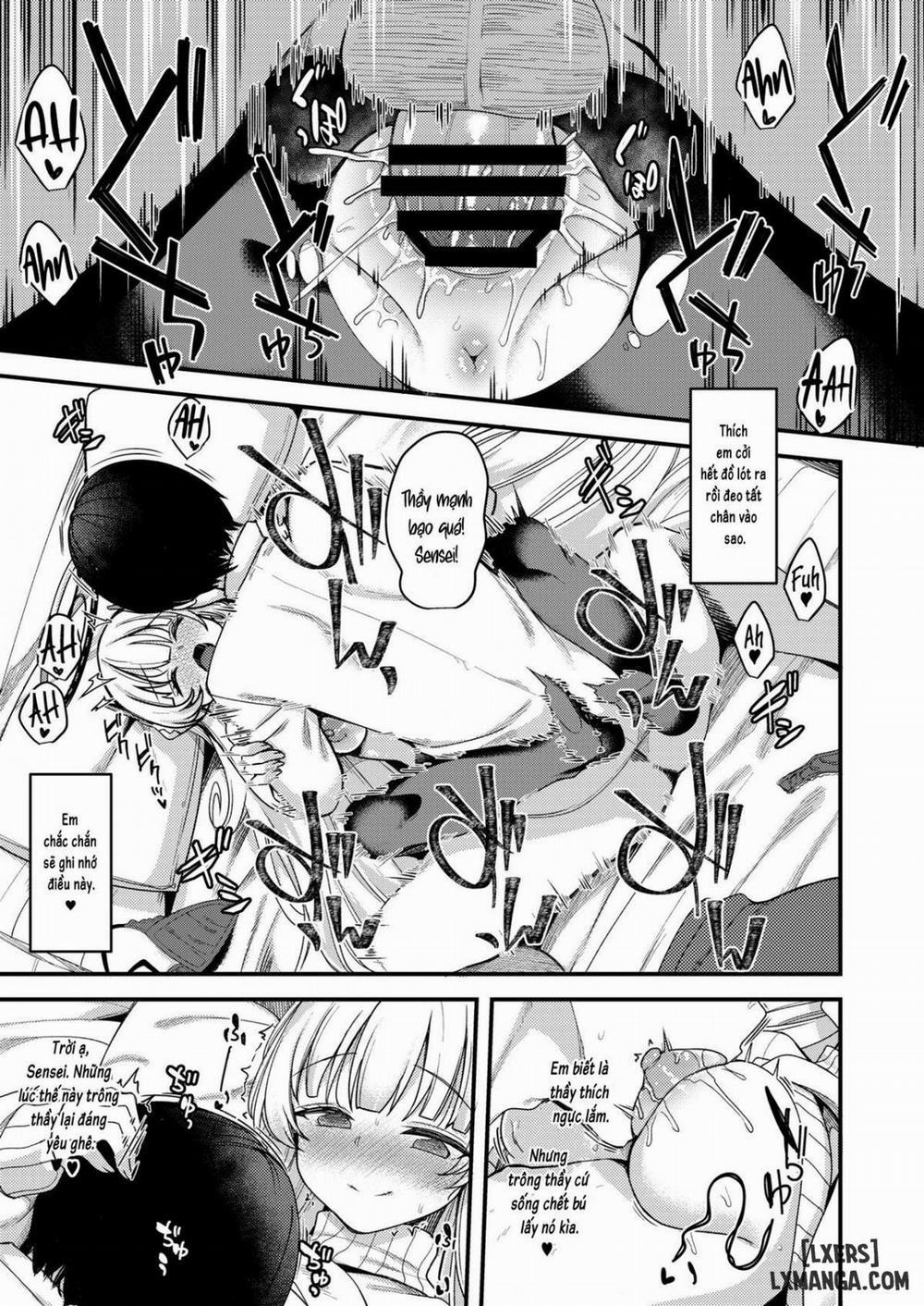 Sensei Iippai Ojikan Itadaichaimasu ne Oneshot trang 9