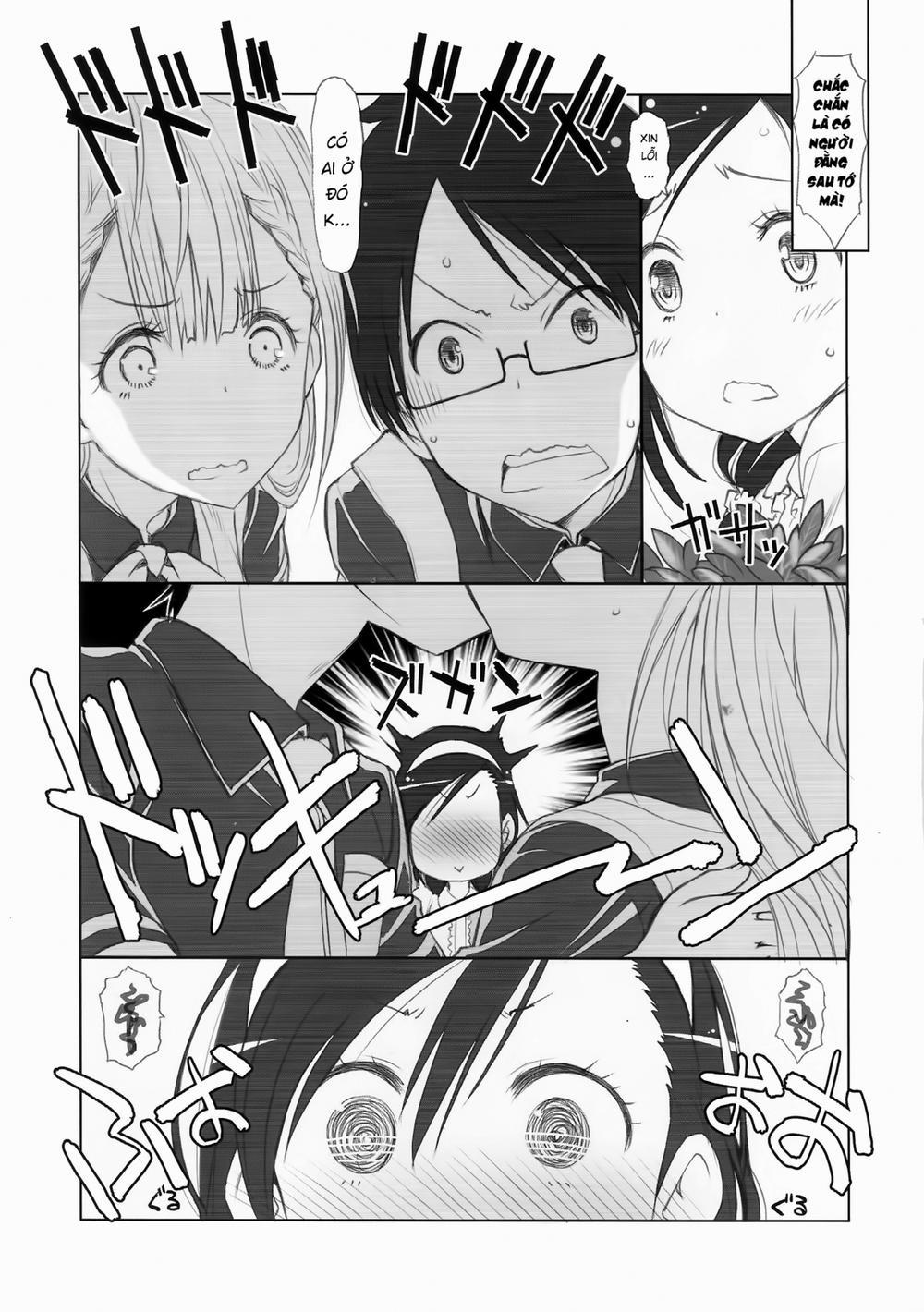 Sensei Không Thể Nào Dọn Dẹp Được (Bokutachi wa Benkyou ga Dekinai) Oneshot trang 3