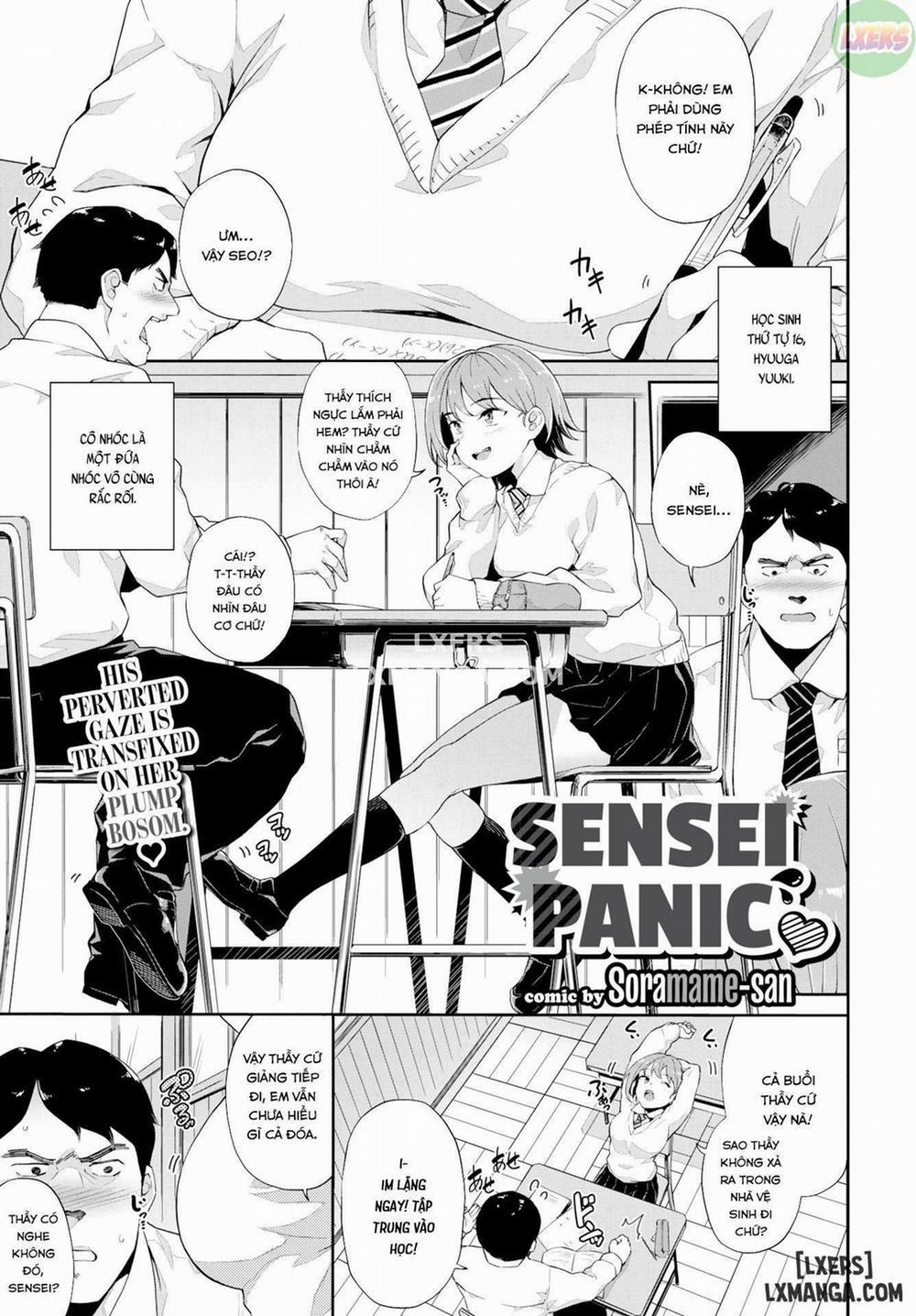 Sensei Panic Oneshot trang 0