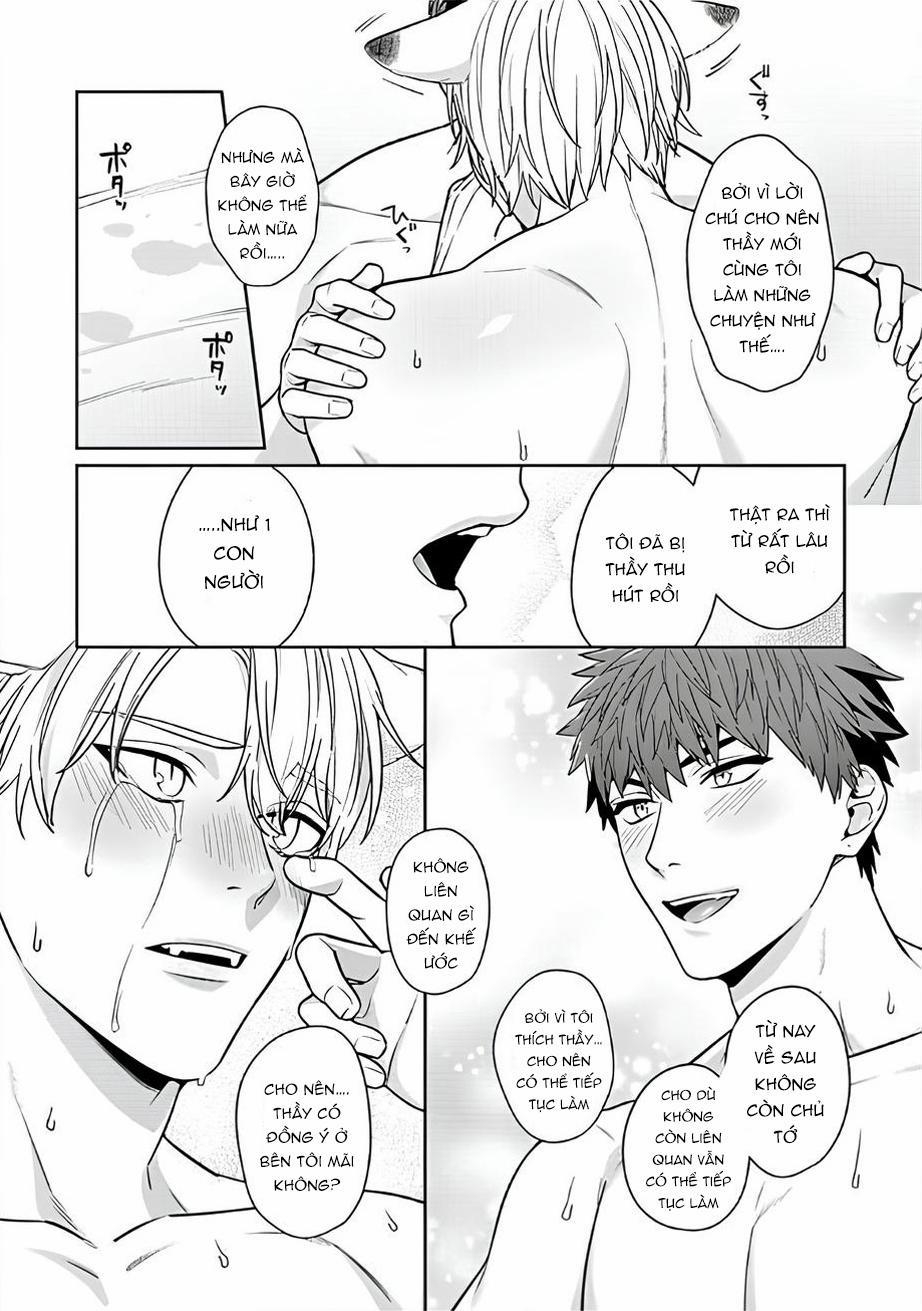 Sensei, Shokuji wa Bed no Ue de 4 trang 33