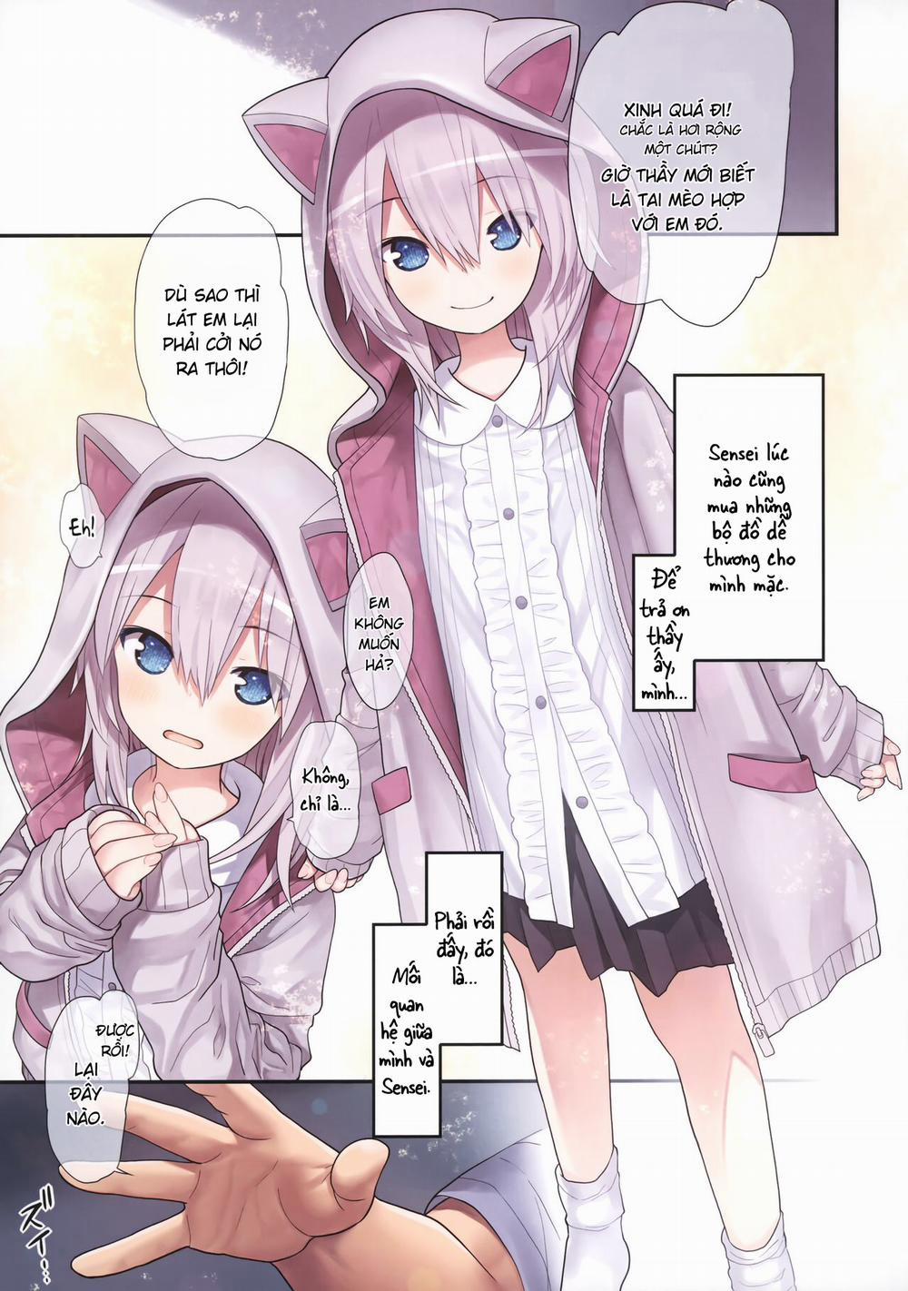 Sensei, tôi và chiếc áo hoodie tai mèo Oneshot trang 6