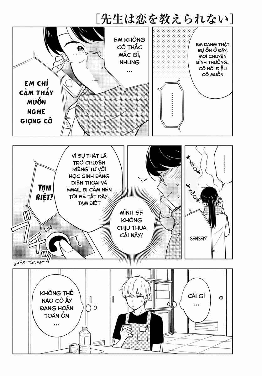 Sensei Wa Koi O Oshie Rarenai 10 trang 7