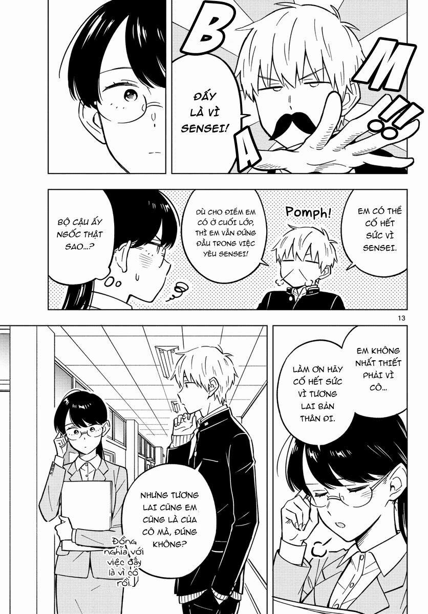 Sensei Wa Koi O Oshie Rarenai 16 trang 14