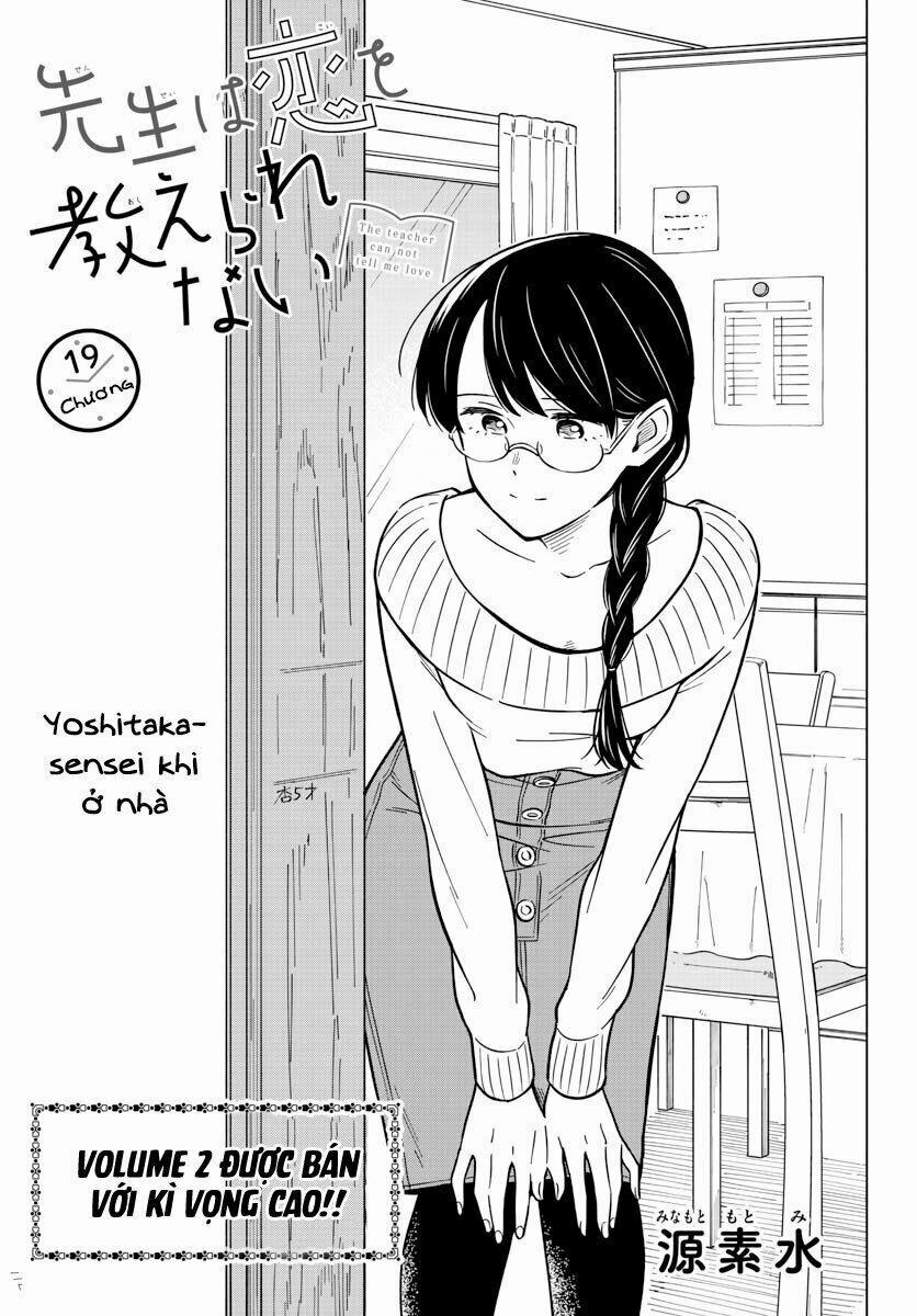 Sensei Wa Koi O Oshie Rarenai 19 trang 2