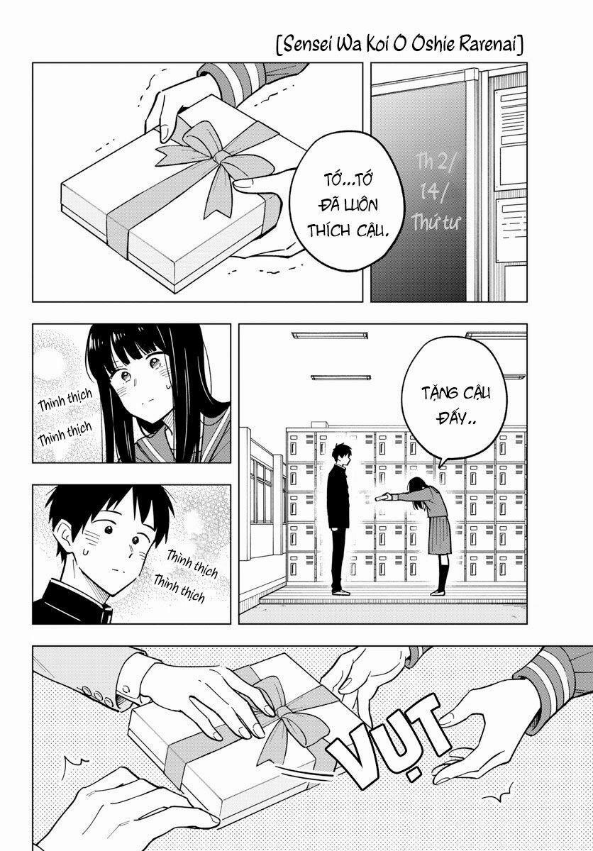 Sensei Wa Koi O Oshie Rarenai 22 trang 3