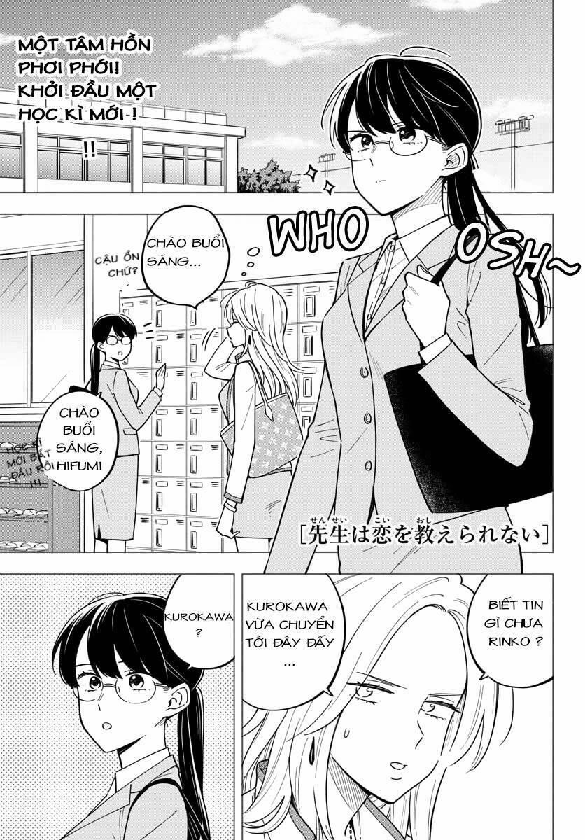 Sensei Wa Koi O Oshie Rarenai 27 trang 1