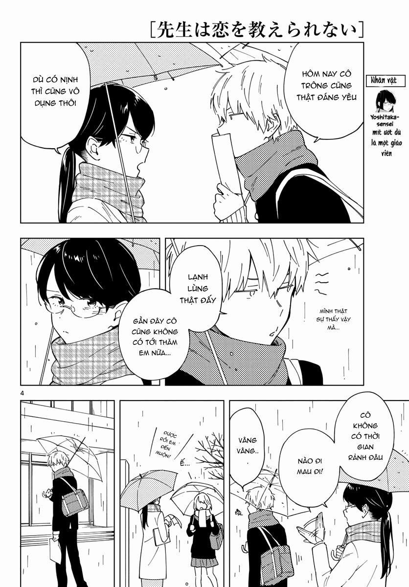 Sensei Wa Koi O Oshie Rarenai 3 trang 6