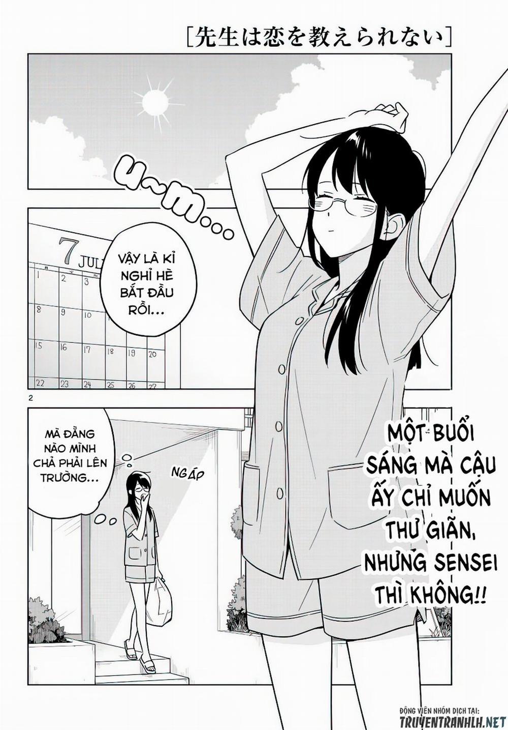 Sensei Wa Koi O Oshie Rarenai 43 trang 2