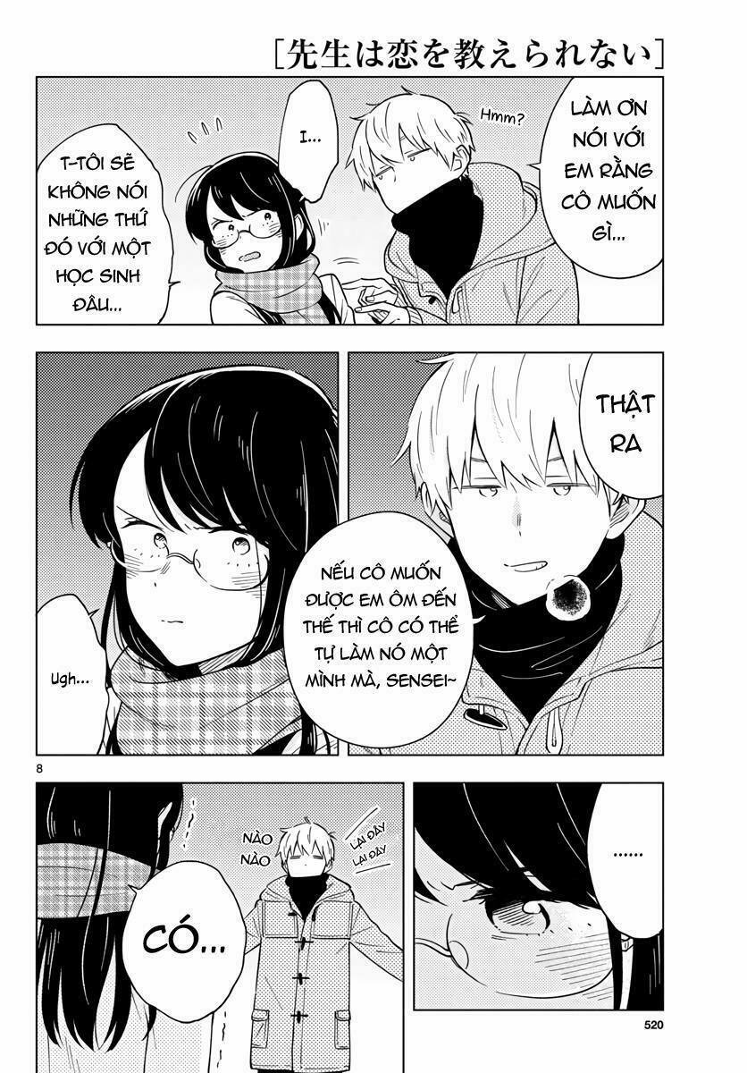 Sensei Wa Koi O Oshie Rarenai 9 trang 10