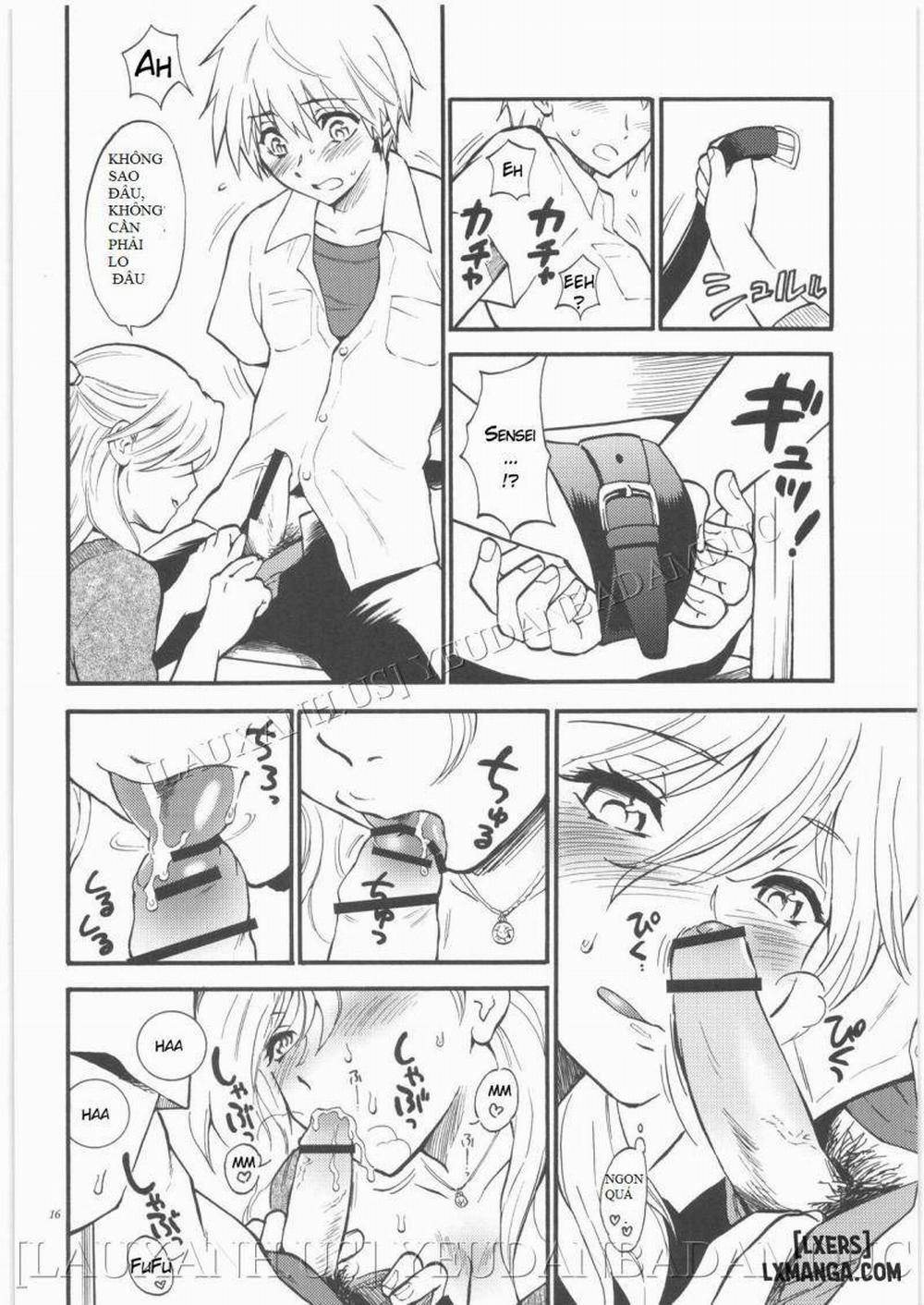 Sensei wa Wana no Kaori Oneshot trang 13