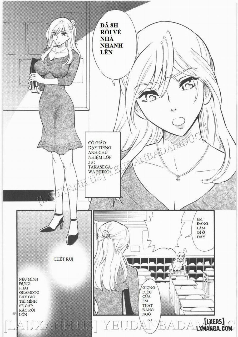 Sensei wa Wana no Kaori Oneshot trang 7