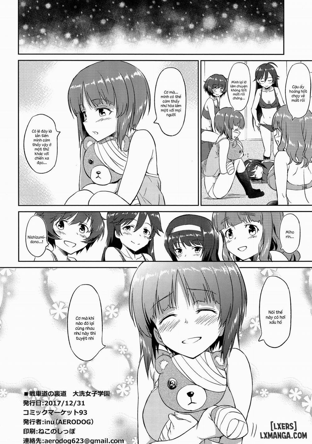 Senshadou no Uramichi Ooarai Joshi Gakuen Oneshot trang 32