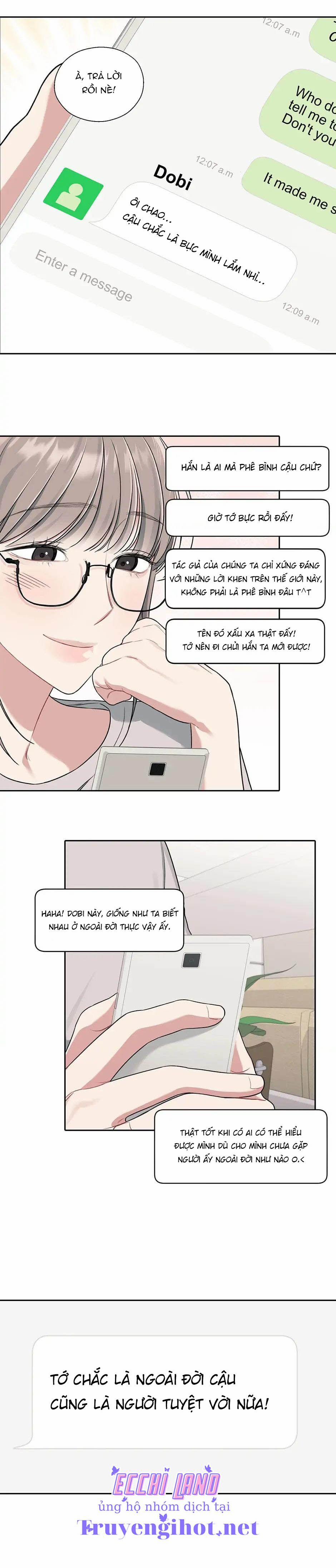 Sếp Là Fan Siêu Bự Của Tôi 10.2 trang 4