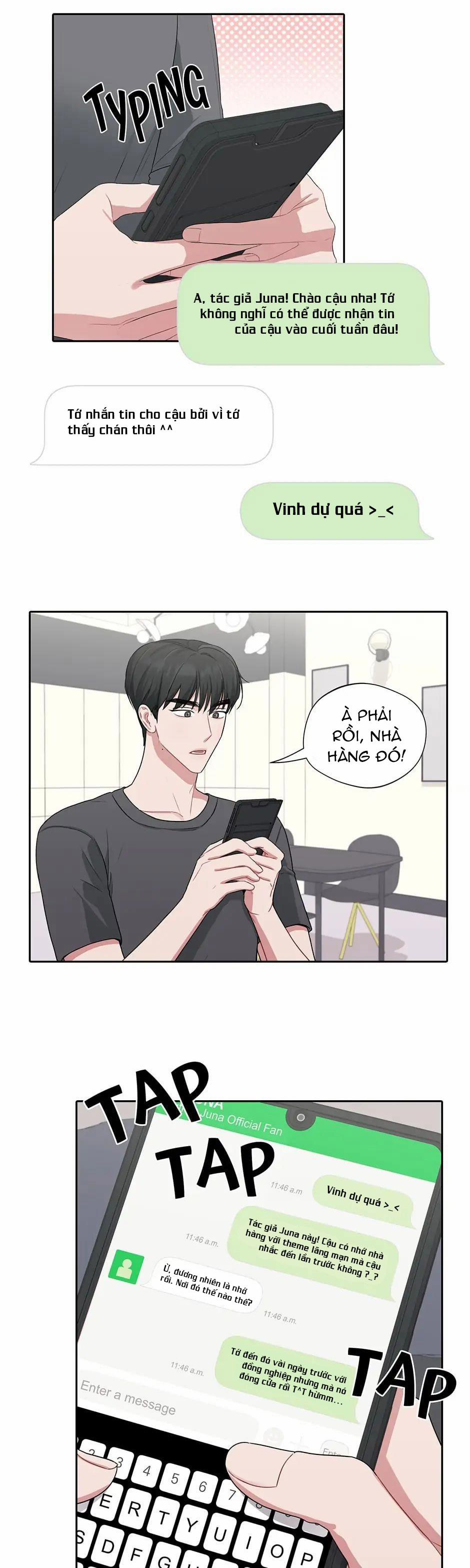 Sếp Là Fan Siêu Bự Của Tôi 27.2 trang 10