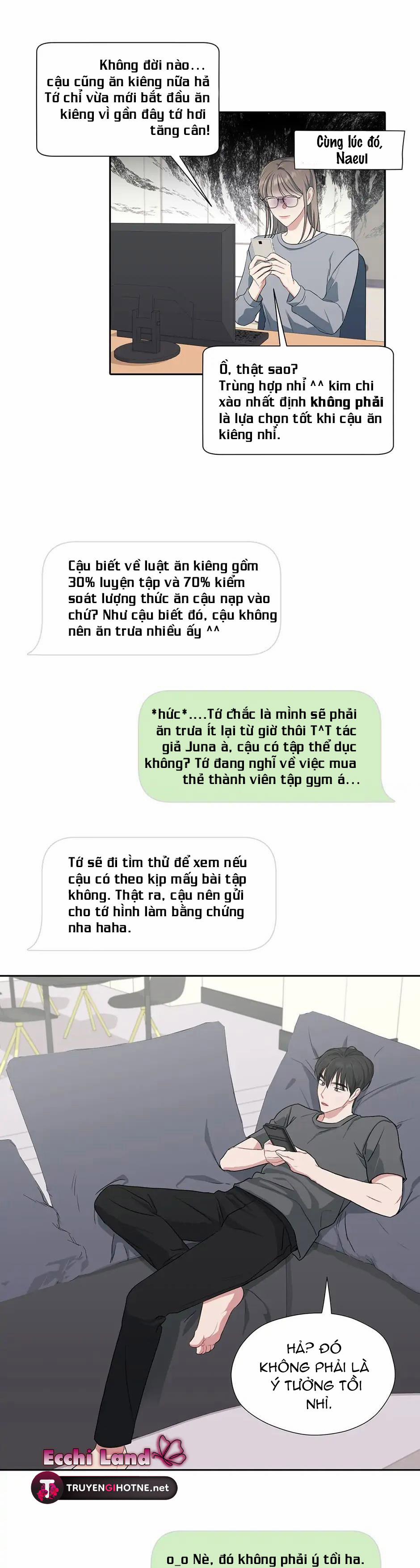 Sếp Là Fan Siêu Bự Của Tôi 27.2 trang 12