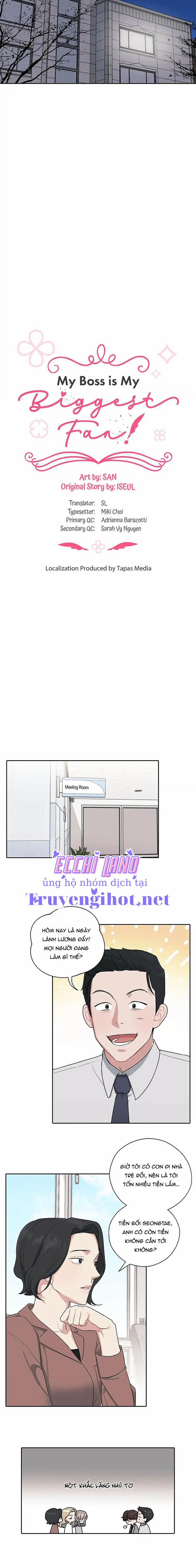 Sếp Là Fan Siêu Bự Của Tôi 3.1 trang 6