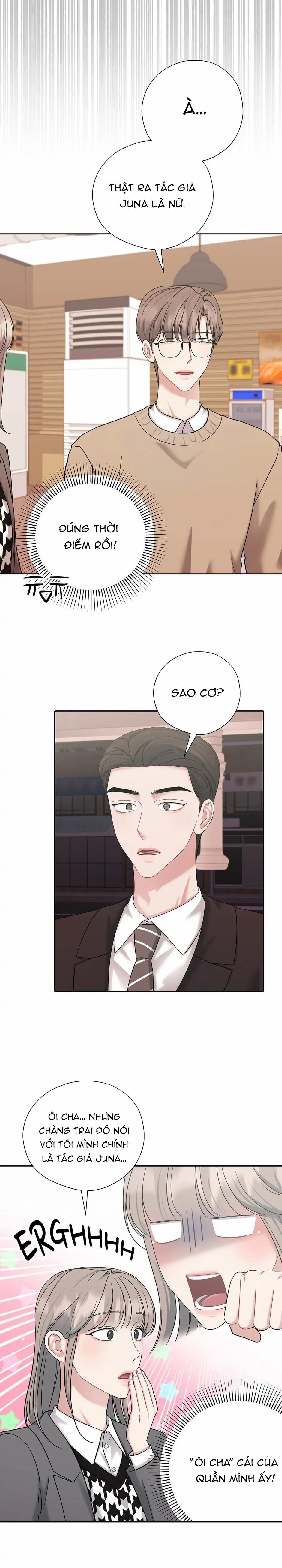 Sếp Là Fan Siêu Bự Của Tôi 47.1 trang 10