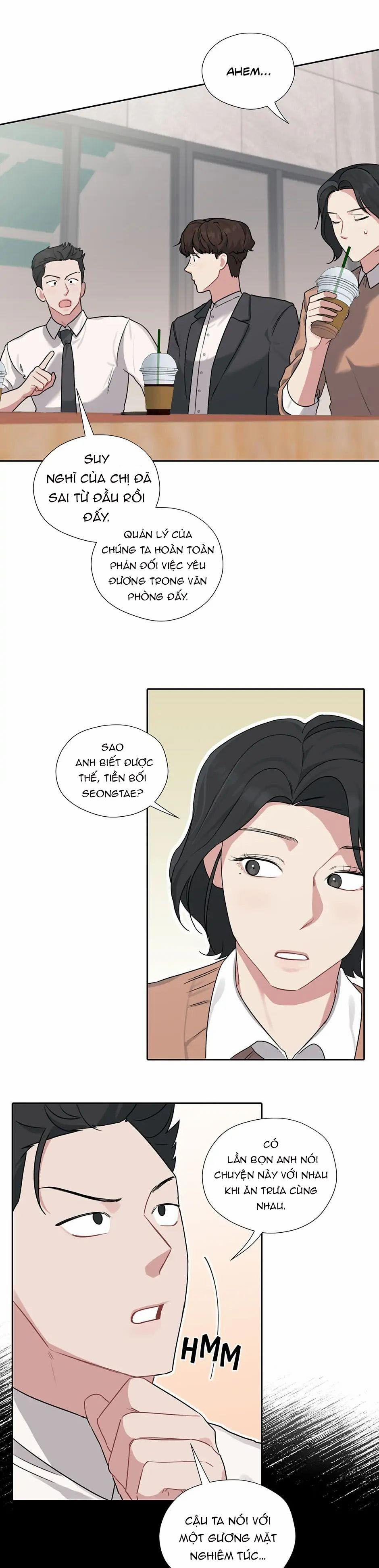 Sếp Là Fan Siêu Bự Của Tôi 6.1 trang 19