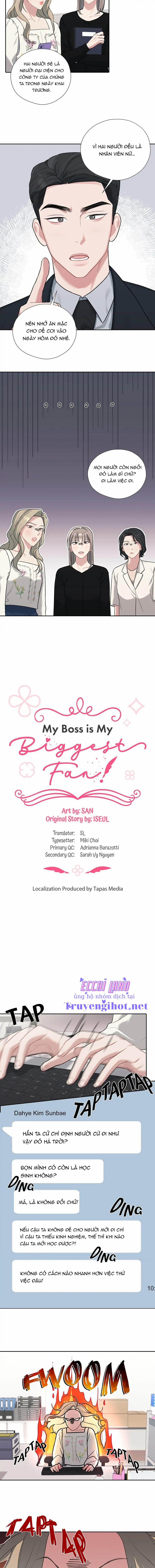 Sếp Là Fan Siêu Bự Của Tôi 8.1 trang 6