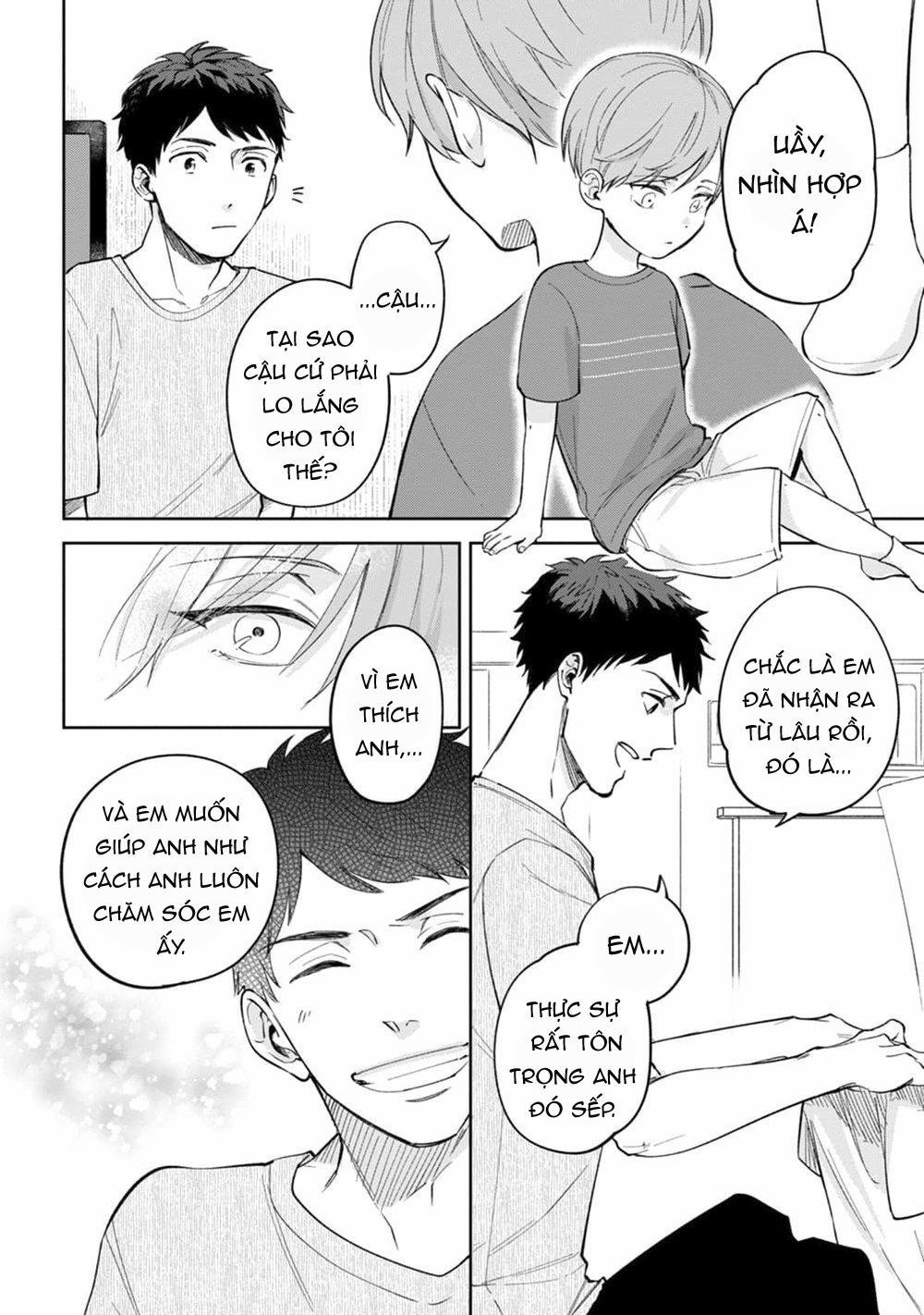 Sếp tôi bị trẻ hóa mất rồi 2 trang 12