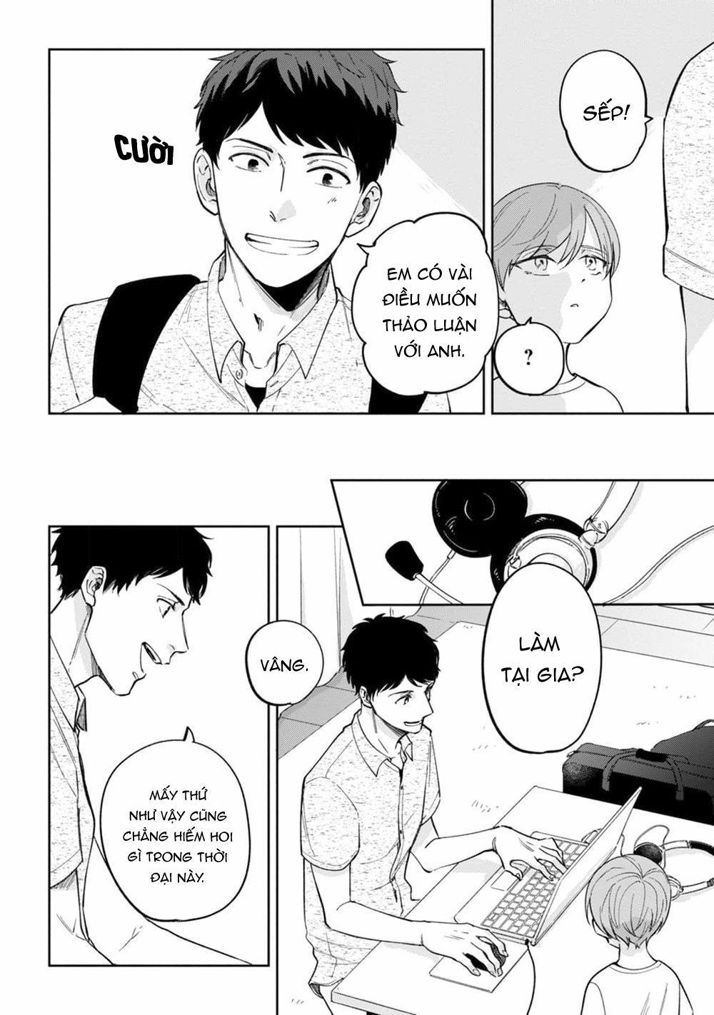 Sếp tôi bị trẻ hóa mất rồi 2 trang 18