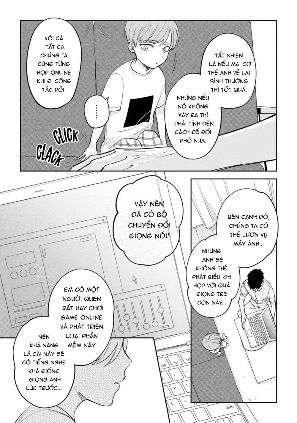 Sếp tôi bị trẻ hóa mất rồi 2 trang 19