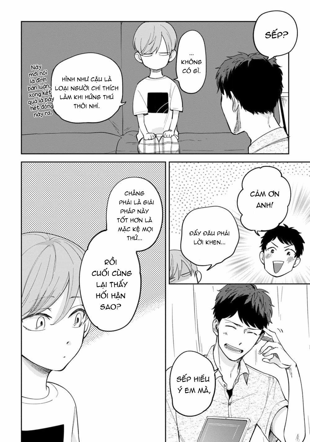 Sếp tôi bị trẻ hóa mất rồi 2 trang 20